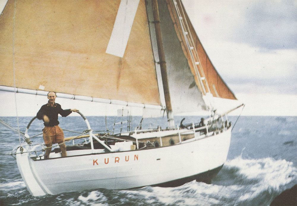 La résurrection du bateau de Jacques-Yves Le Toumelin Kurun au Croisic