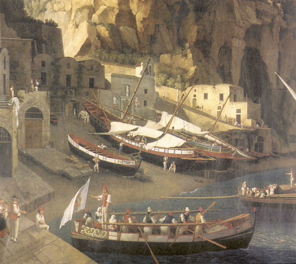 Les Bateaux de Sorrente : Feluca, gozzo et varchetta du golfe de Naples