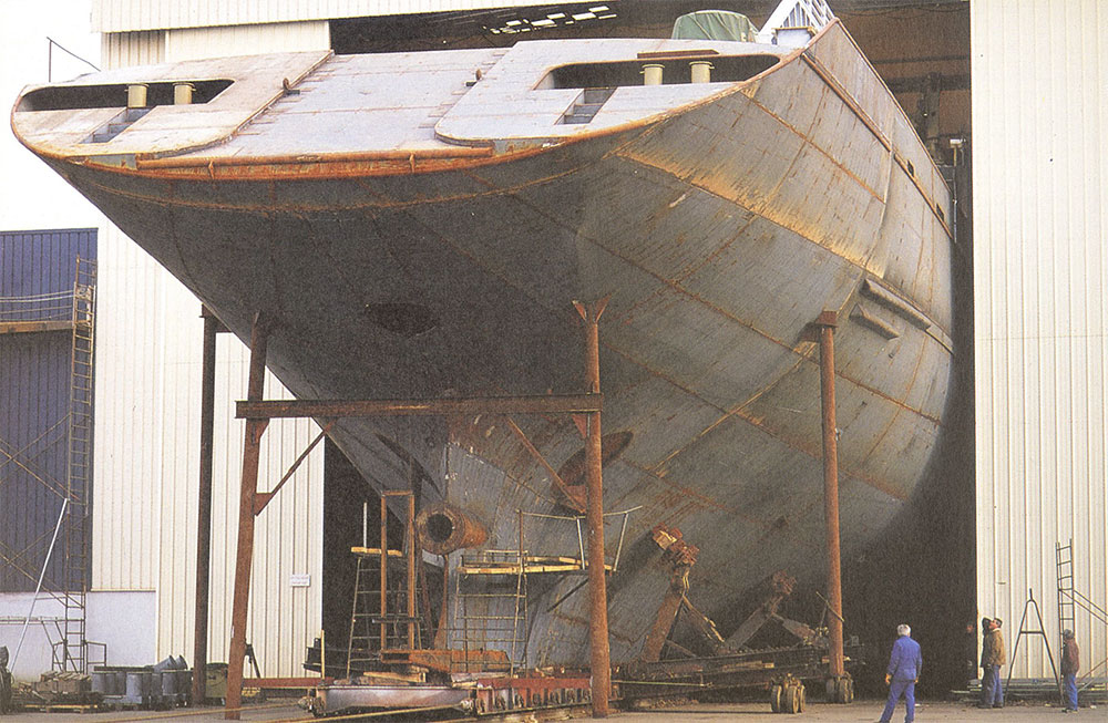 Les chantiers Piriou de Concarneau