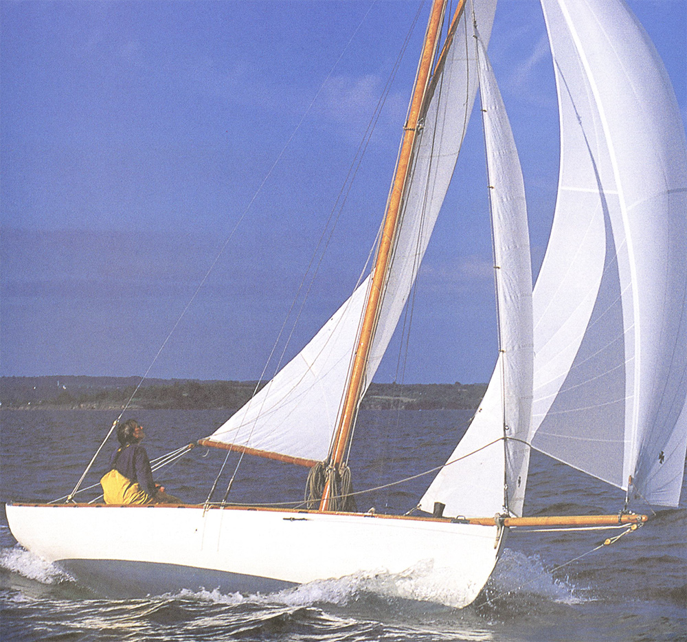 Marine à voile pure