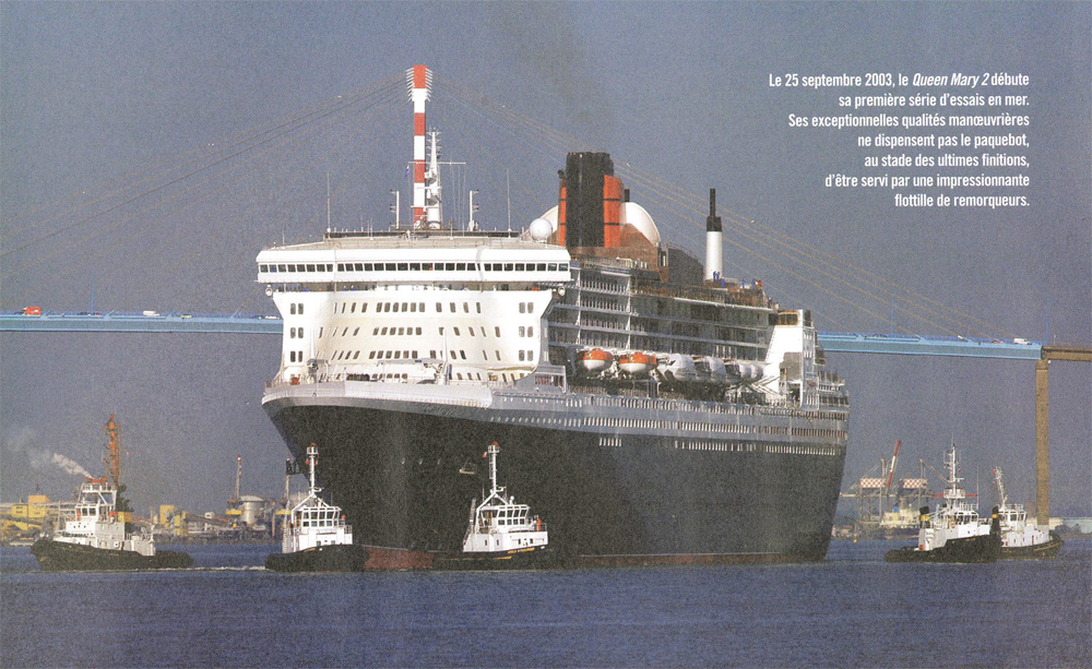 Queen Mary 2 : les débuts d’un paquebot de légende