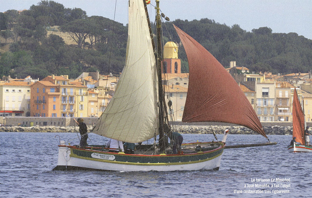 Voiles latines à Saint-Tropez