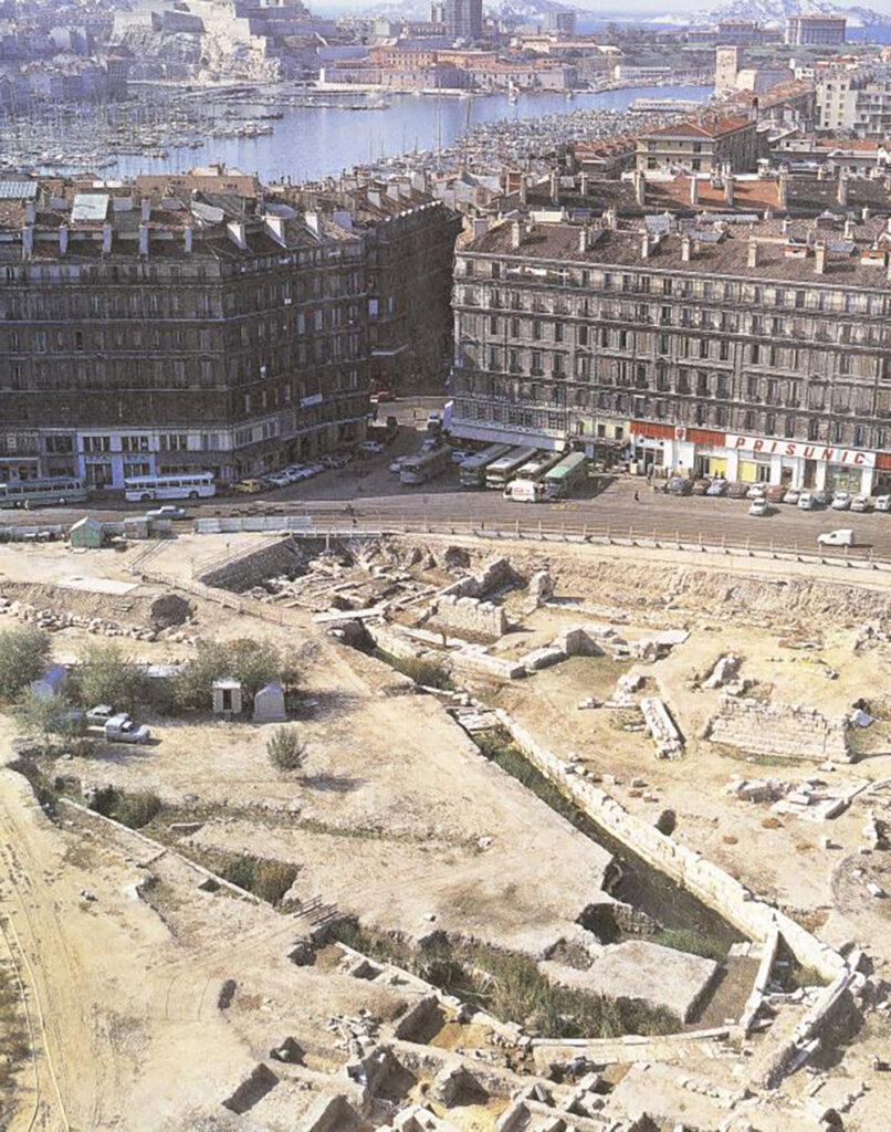 Navires antiques à Marseille