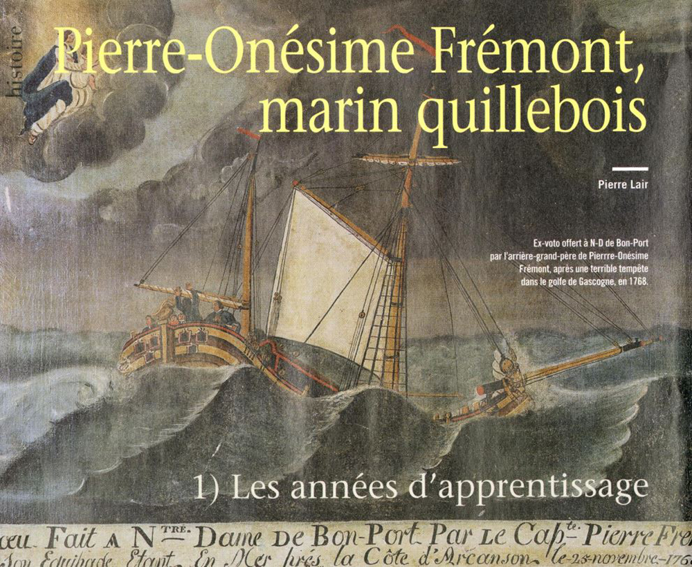 Pierre-Onésime Frémont, marin quillebois