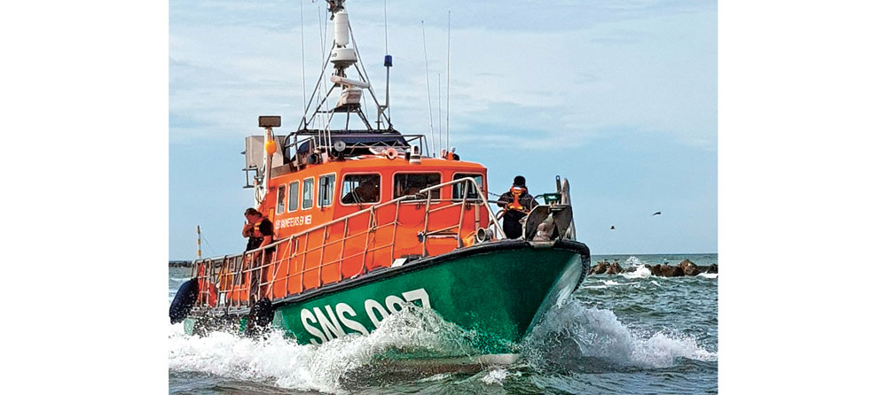 La SNSM au secours des migrants en Manche