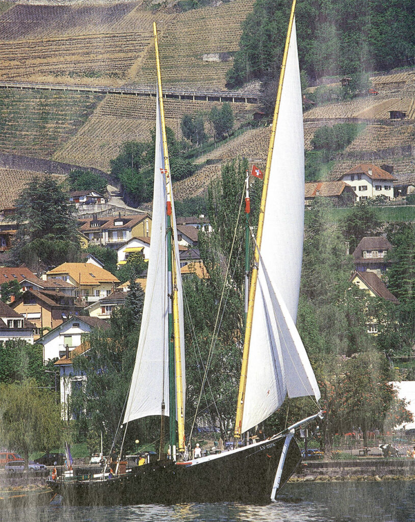 Les barques du Léman