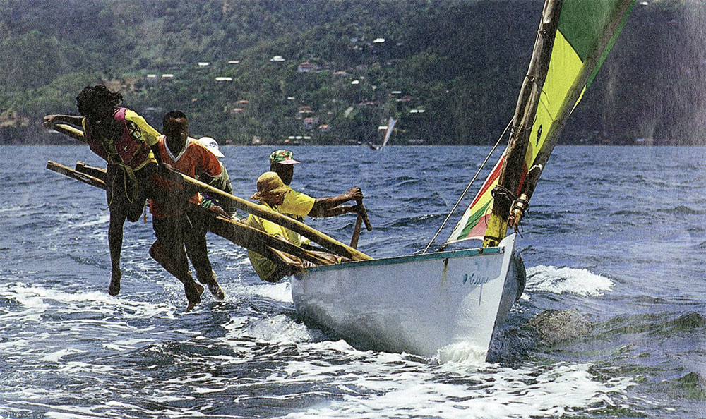 Les yoles rondes de la martinique