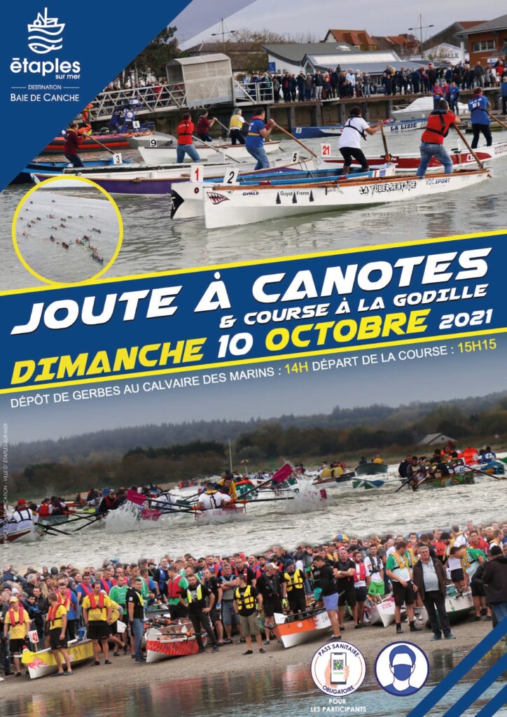 « La Joute à Canotes » le 11 octobre 2021, Étaples-sur-mer