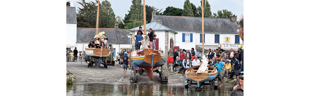 Sept bateaux pour Skol ar Mor