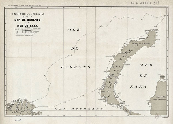 Après le succès de l’expédition antarctique, la Belgica reprendra la mer aux mains de Gerlache.