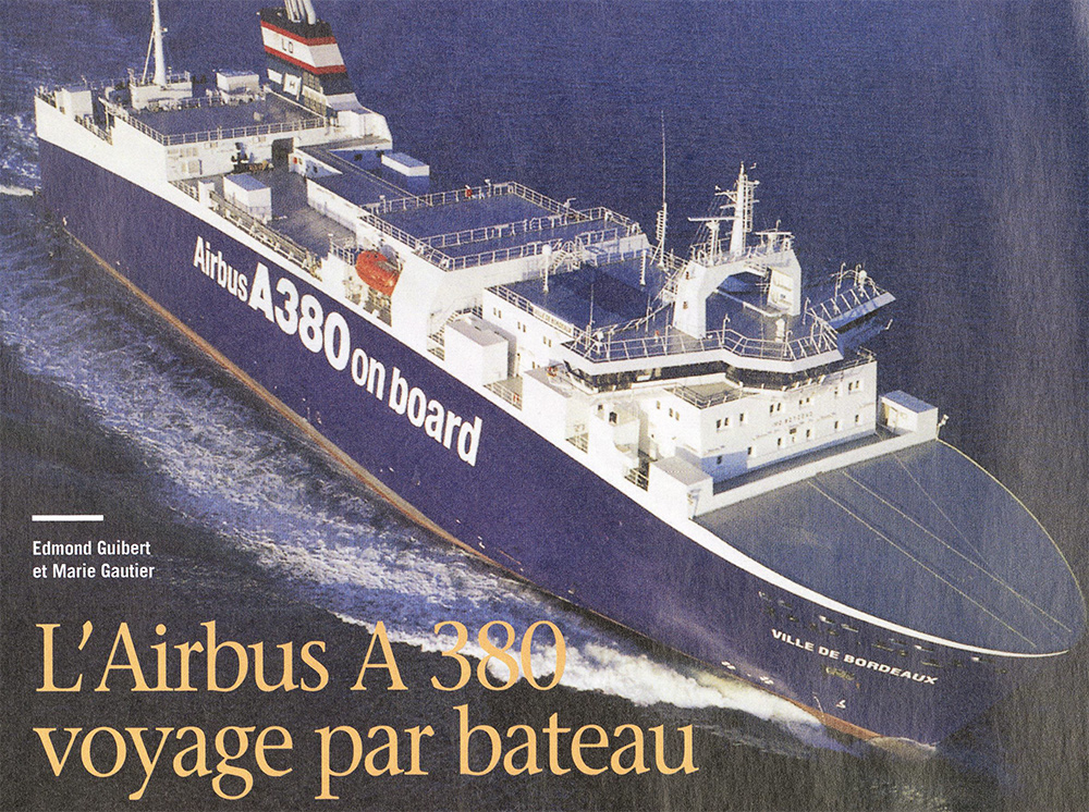 L’Airbus voyage par bateau : le cabotage au service des technologies