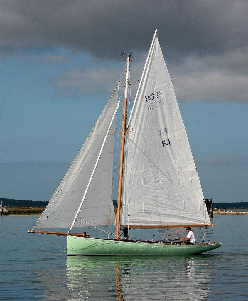 BÔ 28, CANOT MIXTE DU BASSIN D’ARCACHON