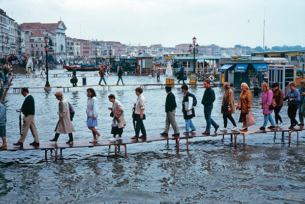 Eric Chaumillon, montée des eaux, Venise