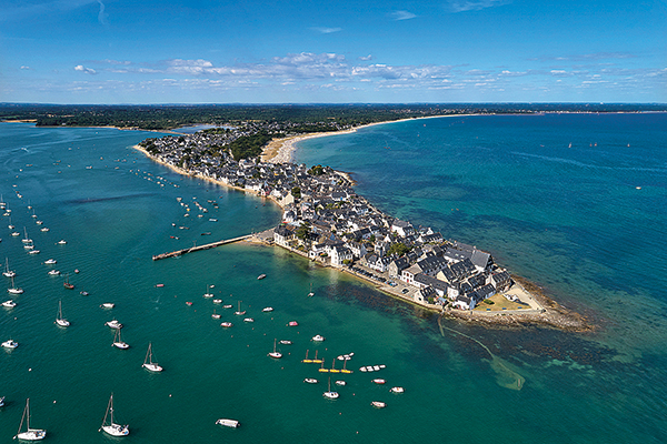 Eric Chaumillon, montée des eaux, Finistère, île Tudy