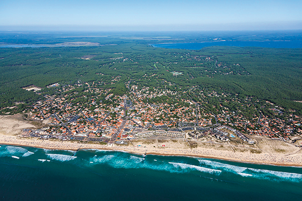 Eric Chaumillon, Lacanau-Océan, Gironde, digue