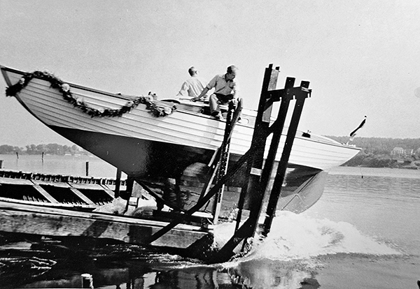 Folkboat history, folk boat Tord Sunden, folk boat