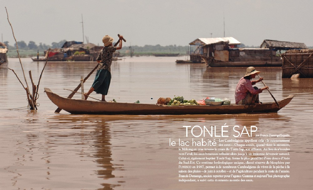 Portfolio : Tonlé Sap le lac habité