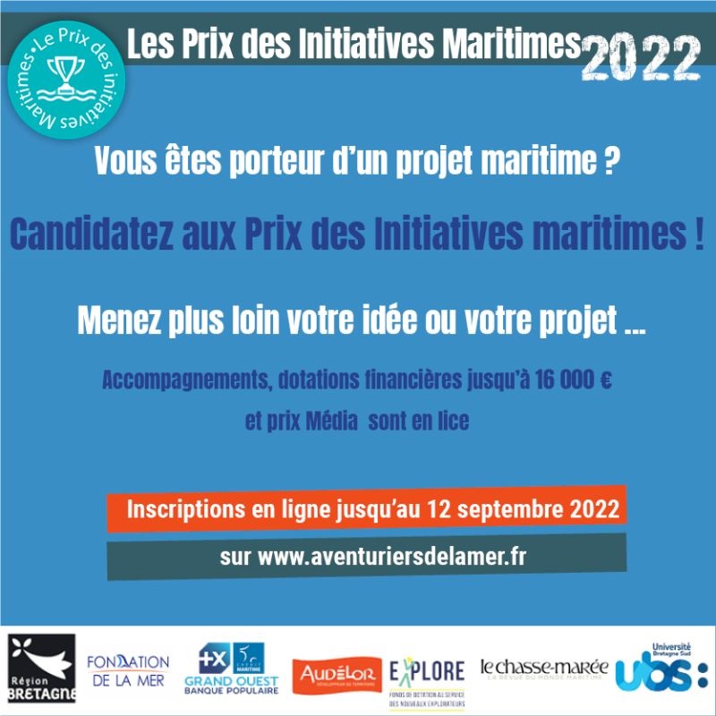 Ouverture des inscriptions au Prix des Initiatives Maritimes