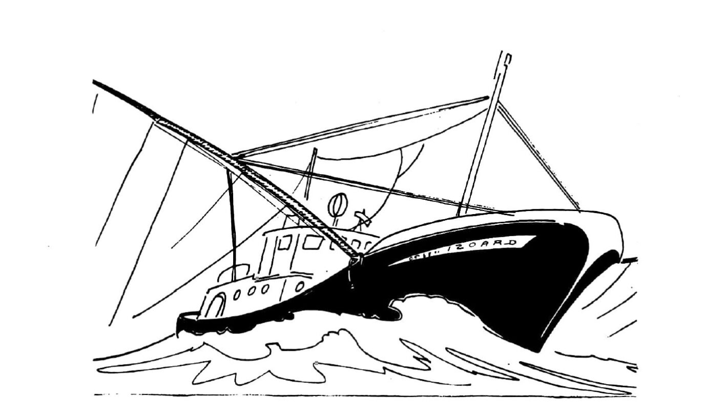 La pêche au thon germon, à l'époque de la ligne de traine : à bord d'un  thonier concarnois - Chasse Marée