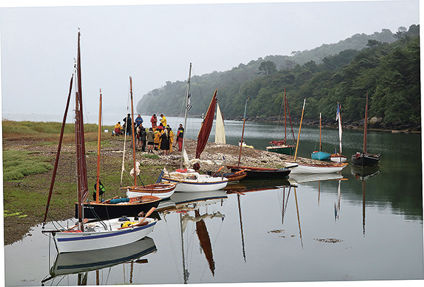 Rassemblement de bateaux au sillon des Anglais.