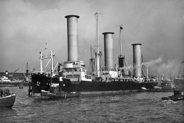 le barbara, ancien navire rotors en 1926