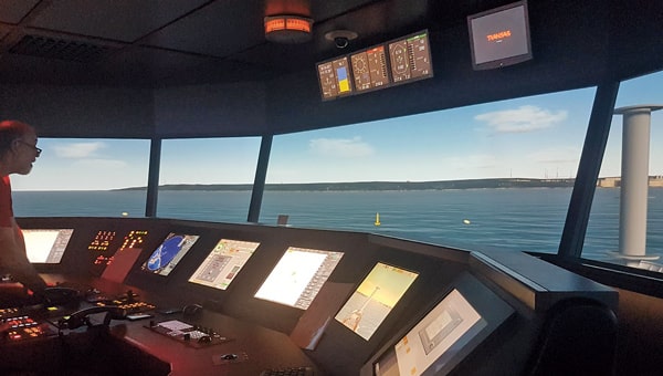 simulateur spéciale rotor,  à l’université d’Emden-Leer