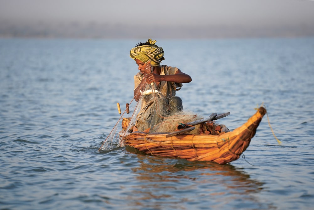 Tankwas, bateaux de papyrus du lac Tana