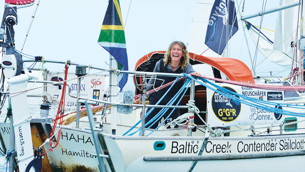 Golden Globe Race : Kirsten Neuschäfer arrive en premier