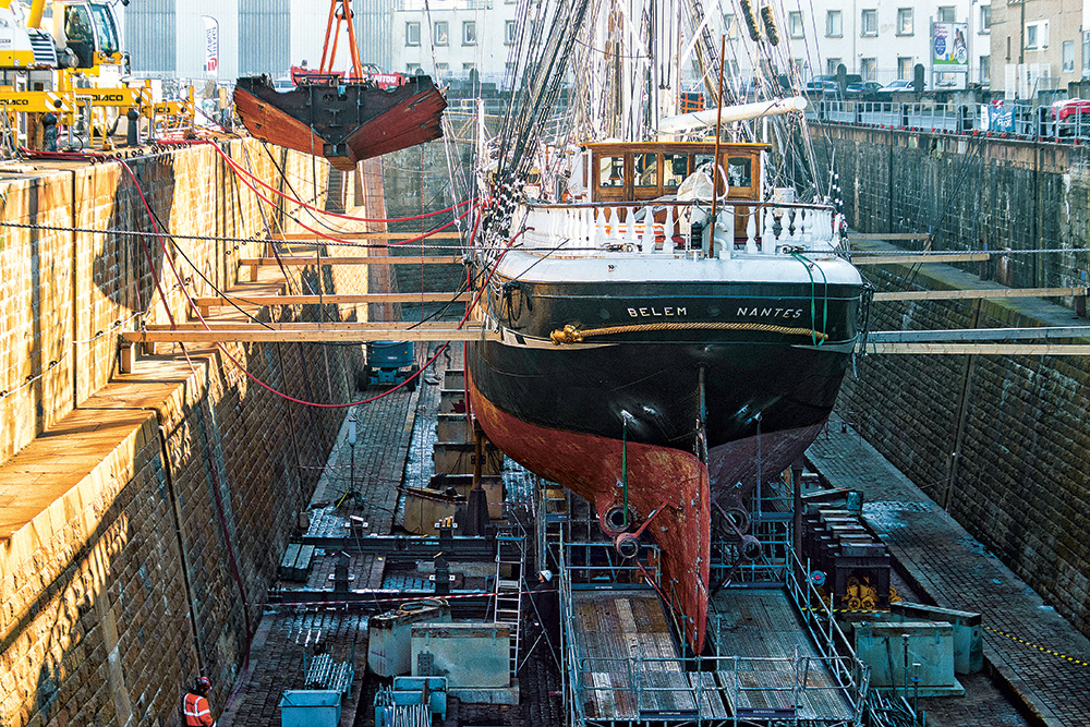 Belem, une restauration hors norme