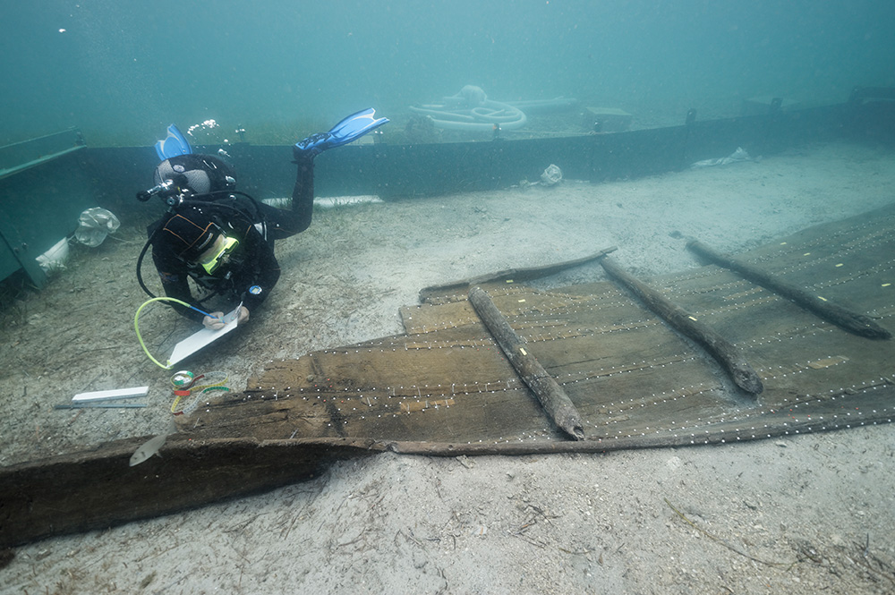 En Croatie, un bateau cousu du XIIe siècle avant notre ère