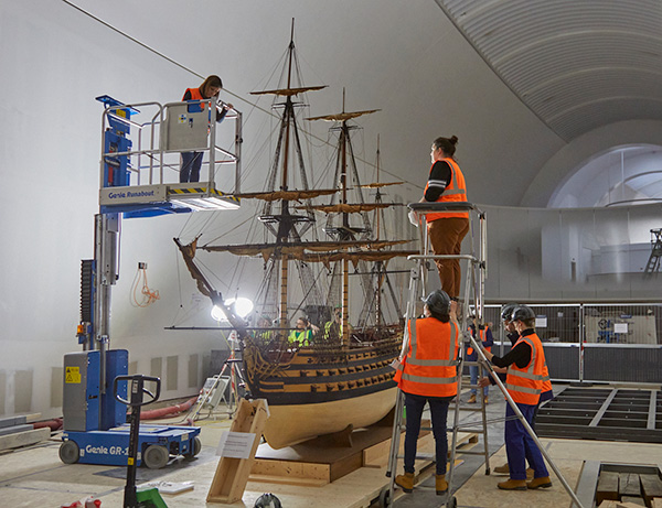 Entretien – Réouverture du musée de la Marine à Paris