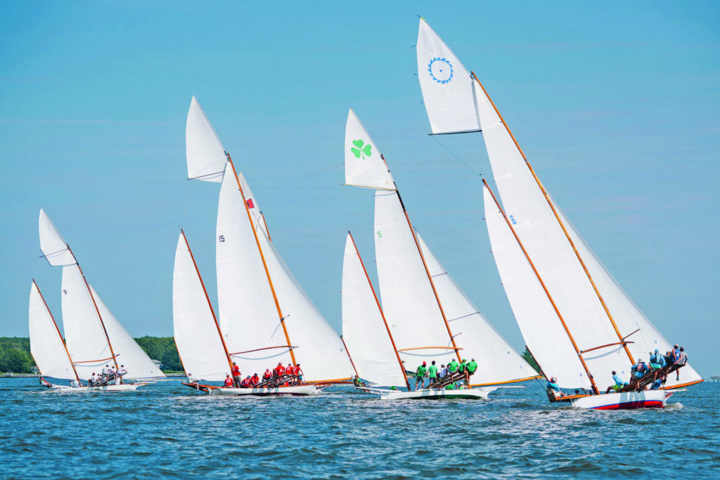 Vitesse et tradition avec les log canoes de la baie de Chesapeake