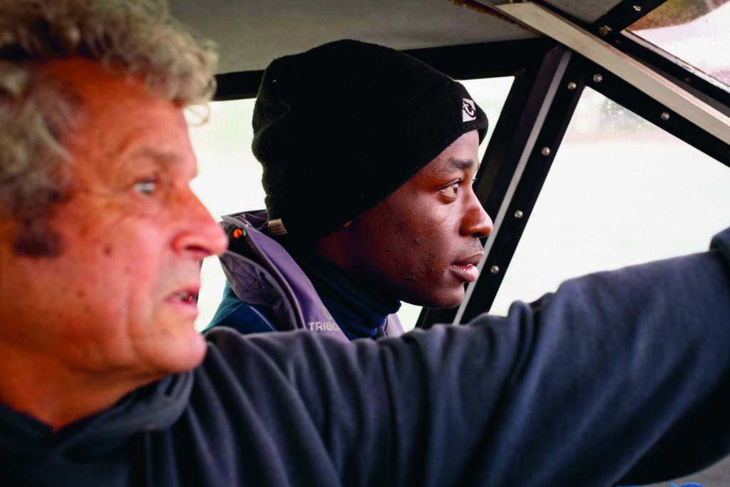 Photoreportage. À l’Île-Tudy, ils se réconcilient avec la mer